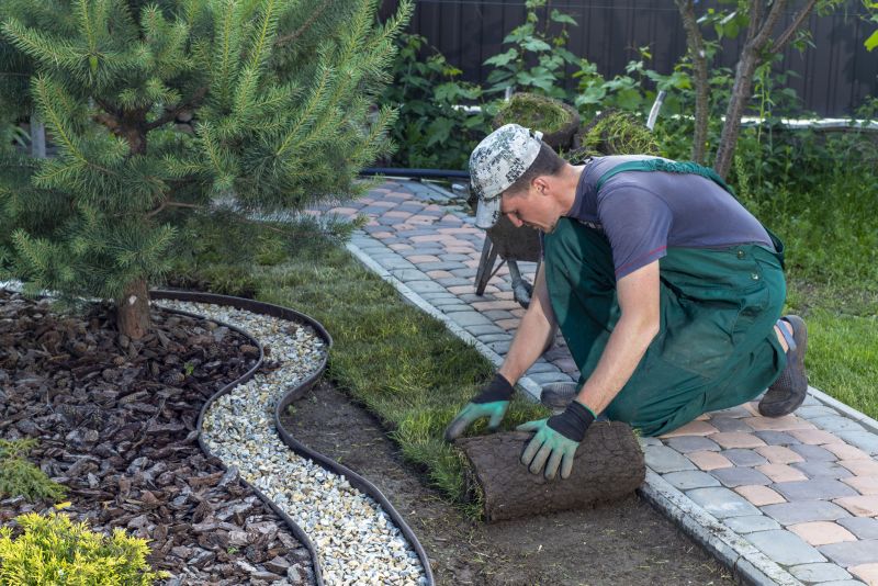 Landscaping prep